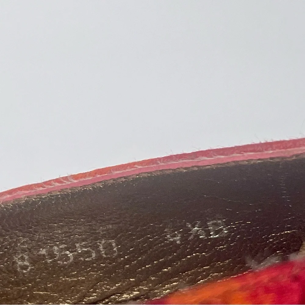 Stuart Weitzman Pink & Orange Suede Pointed Bow Pumps - Picture 10 of 10